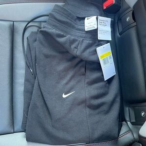 Nike Phoenix Fleece Standard Fit High Rise Sweatpants Women’s S Black